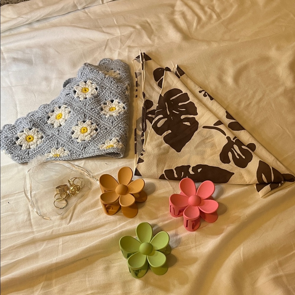 Hair Accessories and Rings